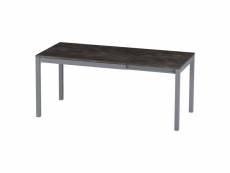 Table extensible - alberto - 120(180)x80 cm - marbre