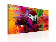 Tableau - jungle of colours 120x60 cm