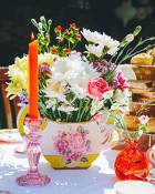 Talking Tables Tea Party Floral Vintage Vase Théière