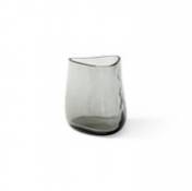 Vase Collect SC66 / H 16 cm - Verre soufflé bouche - &tradition gris en verre