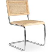 Chaise de salle à manger - Design vintage - Bois et