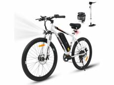 Colorway vélo électrique, vtt électrique, 26" ville e-bike adulte, vélo assistance électrique avec batterie amovible 36v 15ah, shimano 7 vitesses, aut
