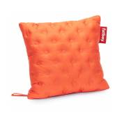 Coussin chauffant carré en polyester rouge papaye 45 x 45 cm Hotspot Quadro - Fatboy