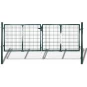 Fimei - Portail de clôture Acier 306x150 cm Vert