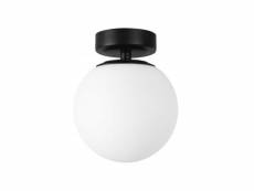 Forlight giro lampe à toit de salle de bain avec ip44 pour l'ampoule e14 en sphère. Plafond de plafond noir