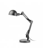 Lampe de bureau grise Baobad 1 ampoule