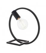 Lampe de table Shape Acier Noir mat 2 ampoules 31,2cm