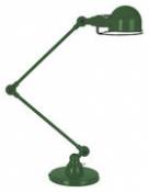 Lampe de table Signal / 2 bras - H max 60 cm - Jieldé vert en métal