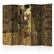 murando Paravent Abstrait Klimt 225x172 cm Une Seule
