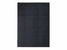 Nude - tapis en laine et coton bleu gris 160x230