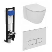 Pack WC suspendu compact Ideal Standard Connect space