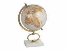 Paris prix - globe sur pied en marbre "mappemonde"