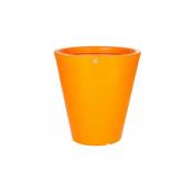 Pot de fleurs Vase sans rebord Papi Ivoire - ø 800 mm – h 800 mm - Volume 240 l - Ivoire