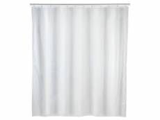Rideau de douche uni - peva - 120 x 200 cm - blanc