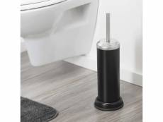 Sealskin porte-brosse et brosse de toilette acero noir
