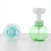 Ugreat - Distributeur de savon en forme de fleur, distributeur de savon en forme de fleur de 300 ml, pompe à mousse, bouilloire rechargeable de