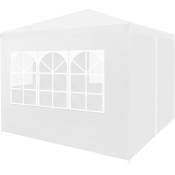 Vidaxl - Tente de réception 3 x 3 m Blanc