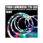 216 Tube Lumineux Led Multicolore 10 m 3 Voies Intérieur/extérieur