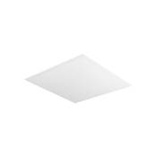 Forlight - Plafonnier Ip23 Square Eco Led 35.6W Blanc Neutre - 4000K On-Off Blanc 3140Lm - Blanc
