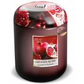 Heart And Home - Grande bougie grenade rubis
