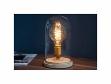 Industrial lampe de table edison 22cm ampoule lampe