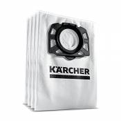 Kärcher Sachet filtre ouate accessoire pour les aspirateurs multifonctions eau et poussières WD 4, WD 5, WD 6, WD 4290, 5200 M, 5300 M et 5600 MP