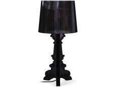 Lampe de table - petite lampe de salon design - bour noir
