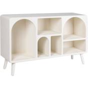 Meubles de meubles à la console de meubles Blanc - 78x120x35cm - white - Signes Grimalt