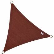 Nesling - Voile d'ombrage triangulaire Coolfit terracotta