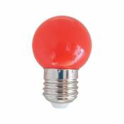 Ampoule LED E27 1W G45 Couleurs | Rouge - Rouge