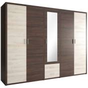 Azura Home Design - Armoire lena 259 x 212 x 65 cm