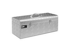 Coffre de rangement aluminium 57,5 x 24,5 x 22 cm 31 litres helloshop26 14_0000104