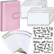 Crea - A6 Binder Budget Planner Notebook Covers Folder