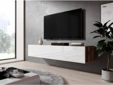 FURNIX meuble tv / meuble suspendu Zibo 160 cm vieux