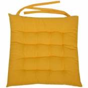 Galette de chaise SARA coloris jaune
