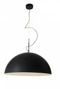 In-es.artdesign IN-ES0501N-B Mezza Luna 1 Suspension Noir/Blanc