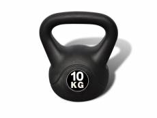 Kettlebell haltère poids musculation haltérophilie exercices gym 10 kg helloshop26 02_0001393