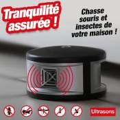 Outsideliving - Répulsif anti-nuisible à ultrasons - angle 360