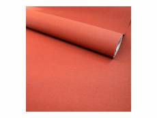 Papier peint vinyle sur intissé - intemporel - toile rouge minéral - rouleau(x)