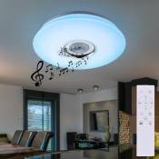 Plafonnier LED RGB couloir Haut-parleur MP3 Bluetooth CCT star light DIMMABLE