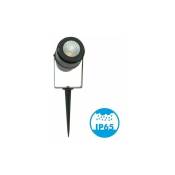 Spot piquet de Jardin led 12W Noir 720 lm Température