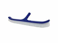 Tête de brosse paroi 45 cm bleu pour piscine adaptable