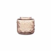 Vase Tombola Small / H 17 cm - Verre soufflé bouche - Normann Copenhagen rose en verre