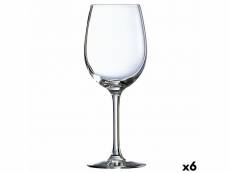 Verre de vin luminarc la cave transparent verre (470 ml) (6 unités)