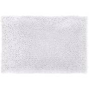 5five - tapis maxi chenille blanc 50x80