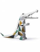 Amoy-Art Crocodile Decoration Animal Statue Figurine