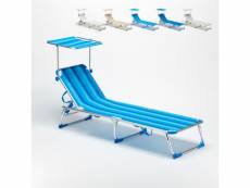 Bain de soleil pliant transat chaise longue piscine pare-soleil california Beach and Garden Design