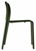 Chaise empilable First Chair / Plastique - Magis vert
