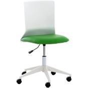 CLP - Chaise de bureau avec design ergonomique et moderne de différentes couleurs comme colore : vert