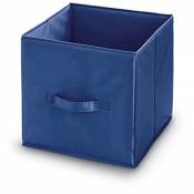 Domopak Living - Cube de rangement - Bleu - 32 x 32 x 32 cm